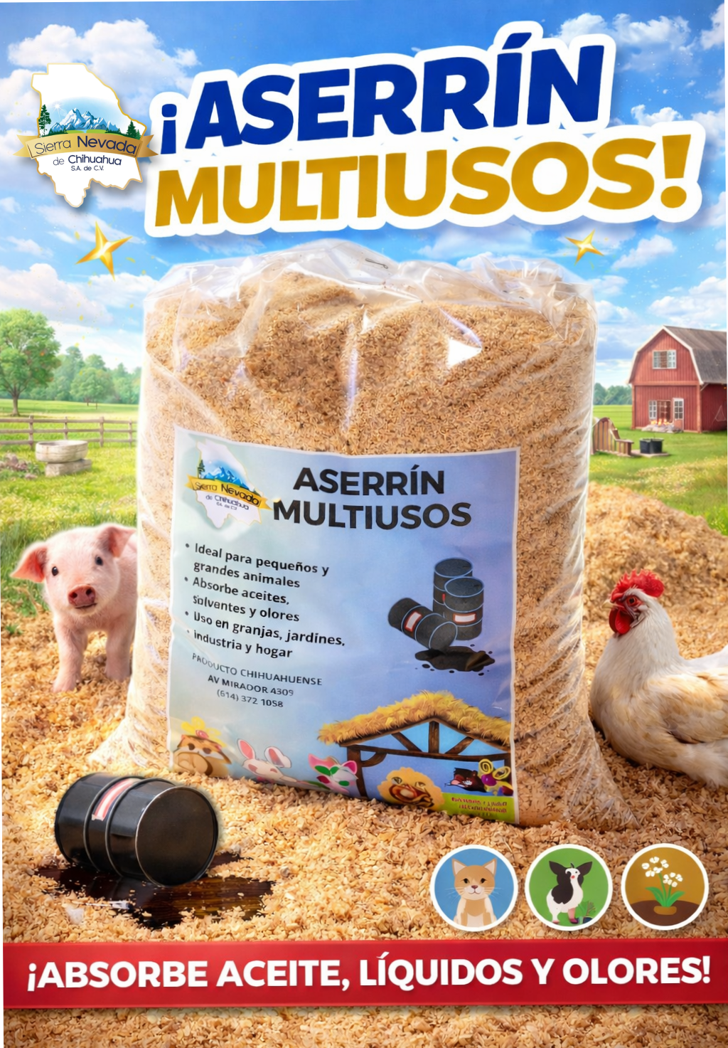 Aserrín 10Kg