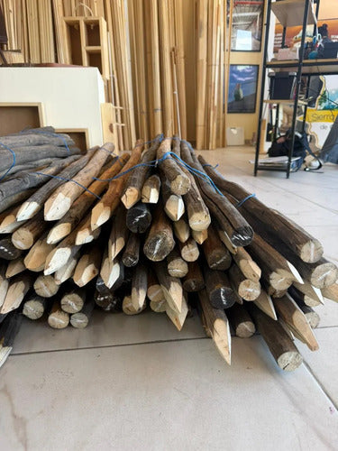 Paquete 20 Estacas De Madera Para Jardín Y Plantaciones