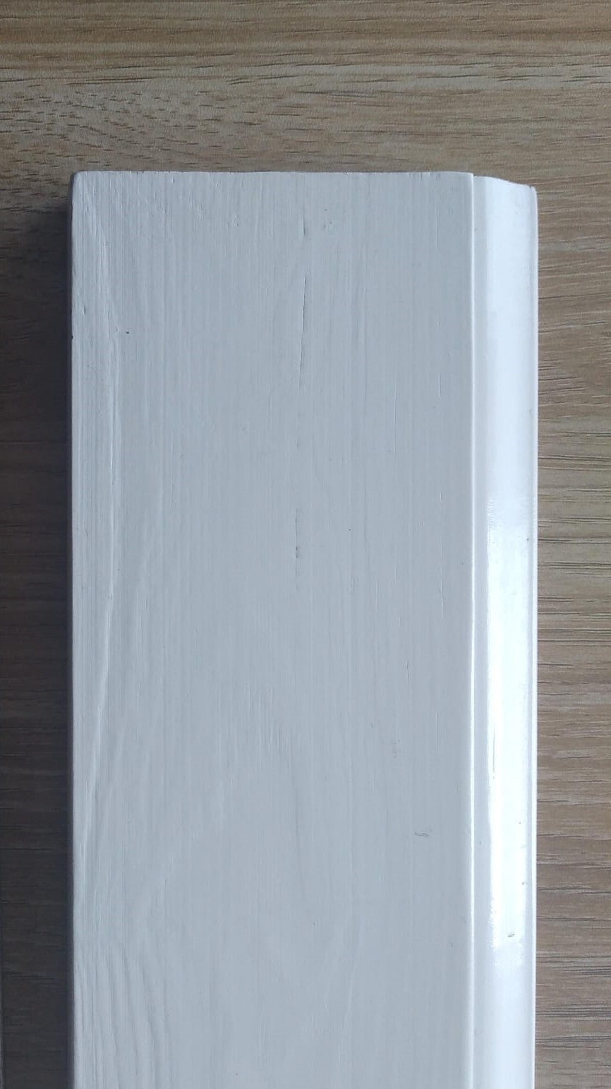 Zoclo 9cm  BLANCO  WM632